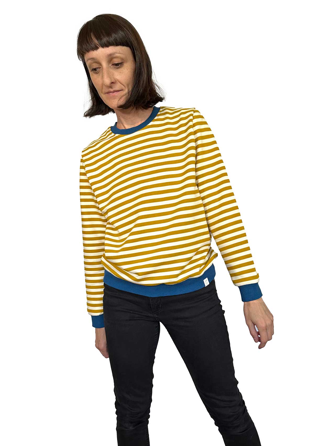Two Tone Jumper - Mustard + Blue LP
