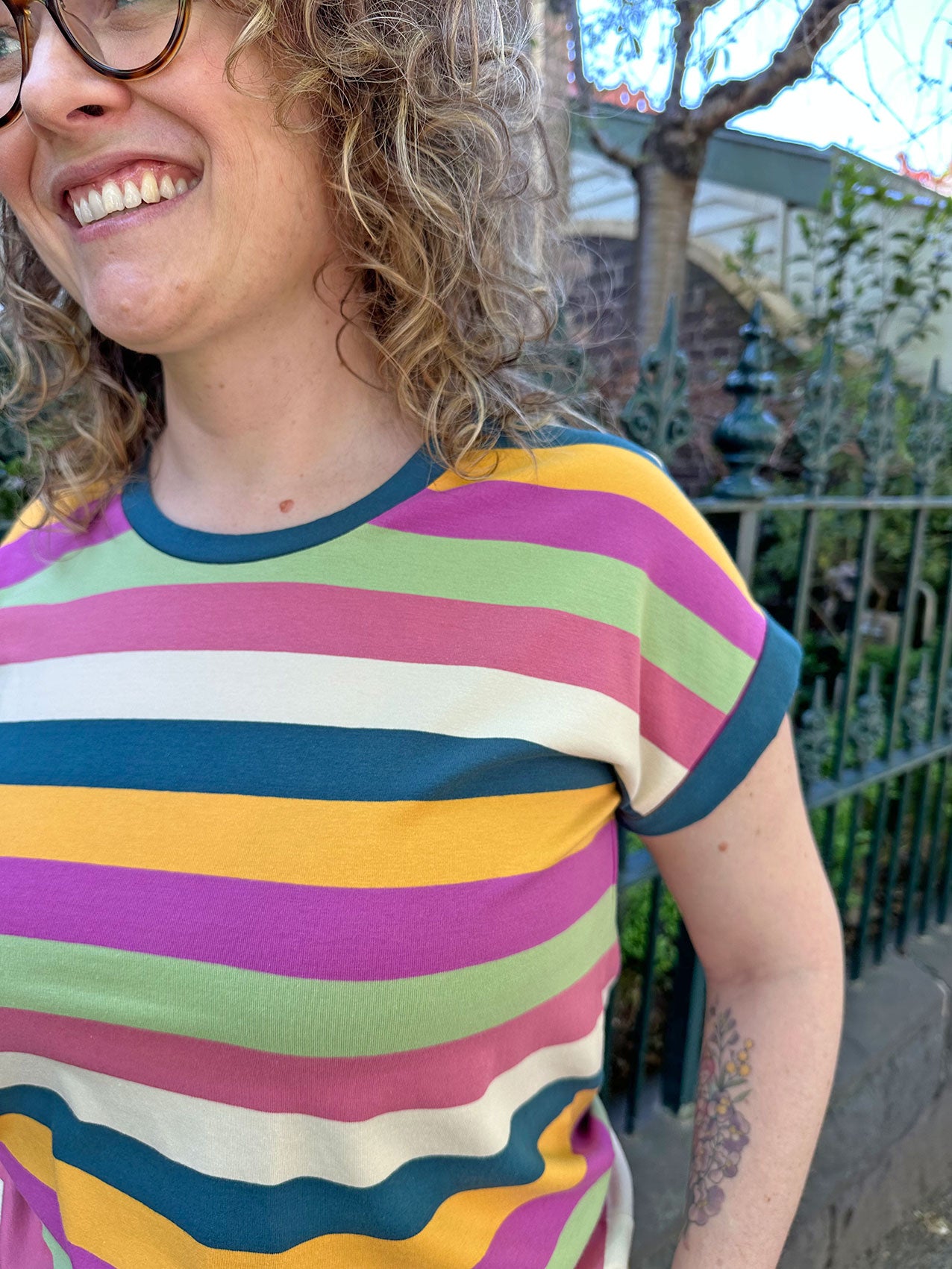 Staple Tee - All Sorts Stripe
