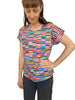 Boxy Top - Rainbow Ladder