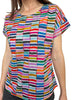 Boxy Top - Rainbow Ladder