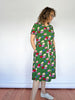 Flare Jersey Dress - Poppies