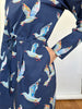 Long Sleeve Dress - Seagull