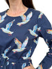 Long Sleeve Dress - Seagull