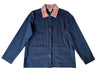 Collar Jacket - Navy + Natural Melon Collar