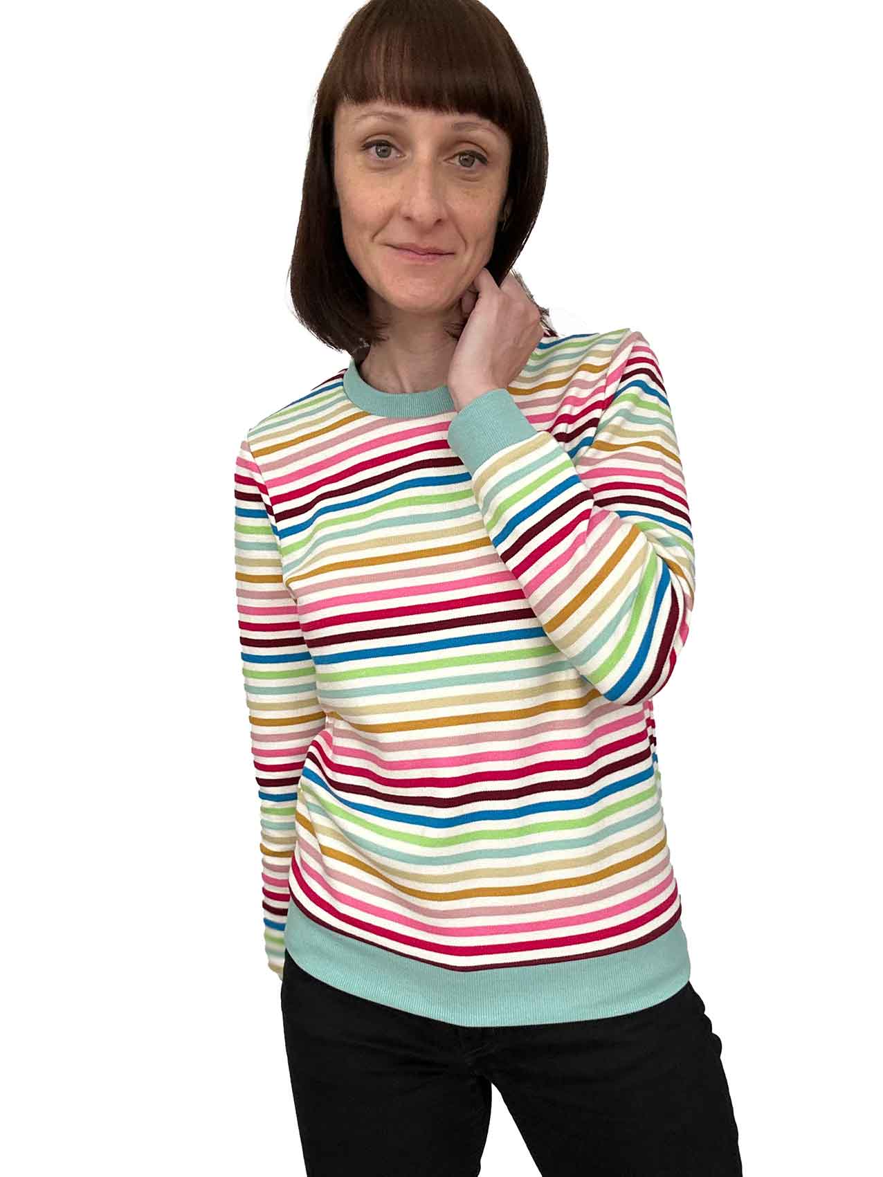 Jumper Top - Vanilla Rainbow