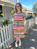 Summer Staple Dress - All Sorts Stripe