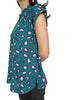 Button through Blouse - Animal Print