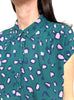 Button through Blouse - Animal Print