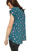 Button through Blouse - Animal Print