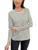 Winter Tee - Cream Black