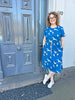 Flare Jersey Dress - Seagulls