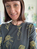 Winter Print Tee - Hands & Flowers