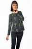 Winter Print Tee - Hands & Flowers