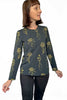 Winter Print Tee - Hands & Flowers