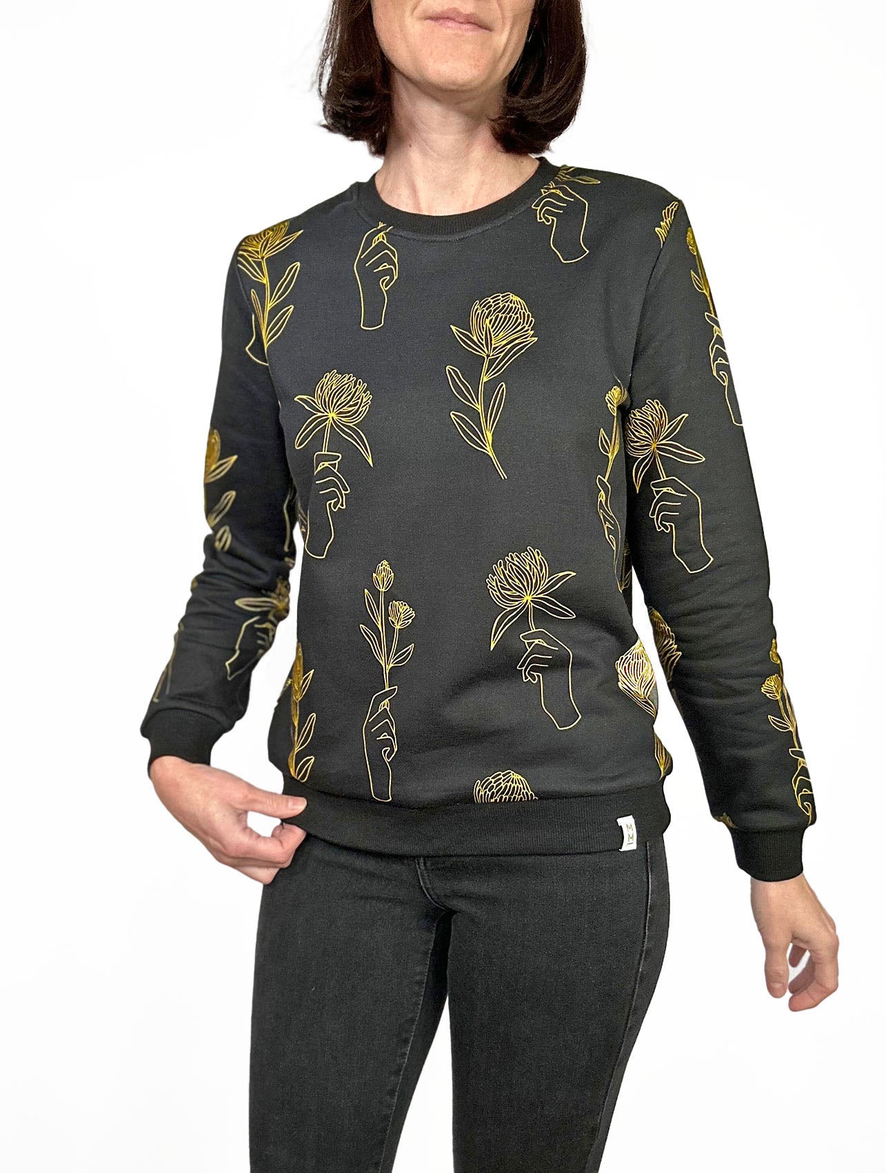 Jumper - Hands and Flowers