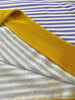 Two Tone Jumper - Lilac Stripe + Mustard