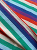 Crew Neck Tshirt - Ocean Stripe