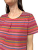 Pleat Top - Spring Tone