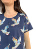 Coming Soon! Pleat Top - Seagull
