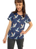 Coming Soon! Pleat Top - Seagull