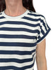 Staple Tee - Navy Stripe
