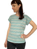 Coming Soon! Staple Tee - Seafoam Stripe