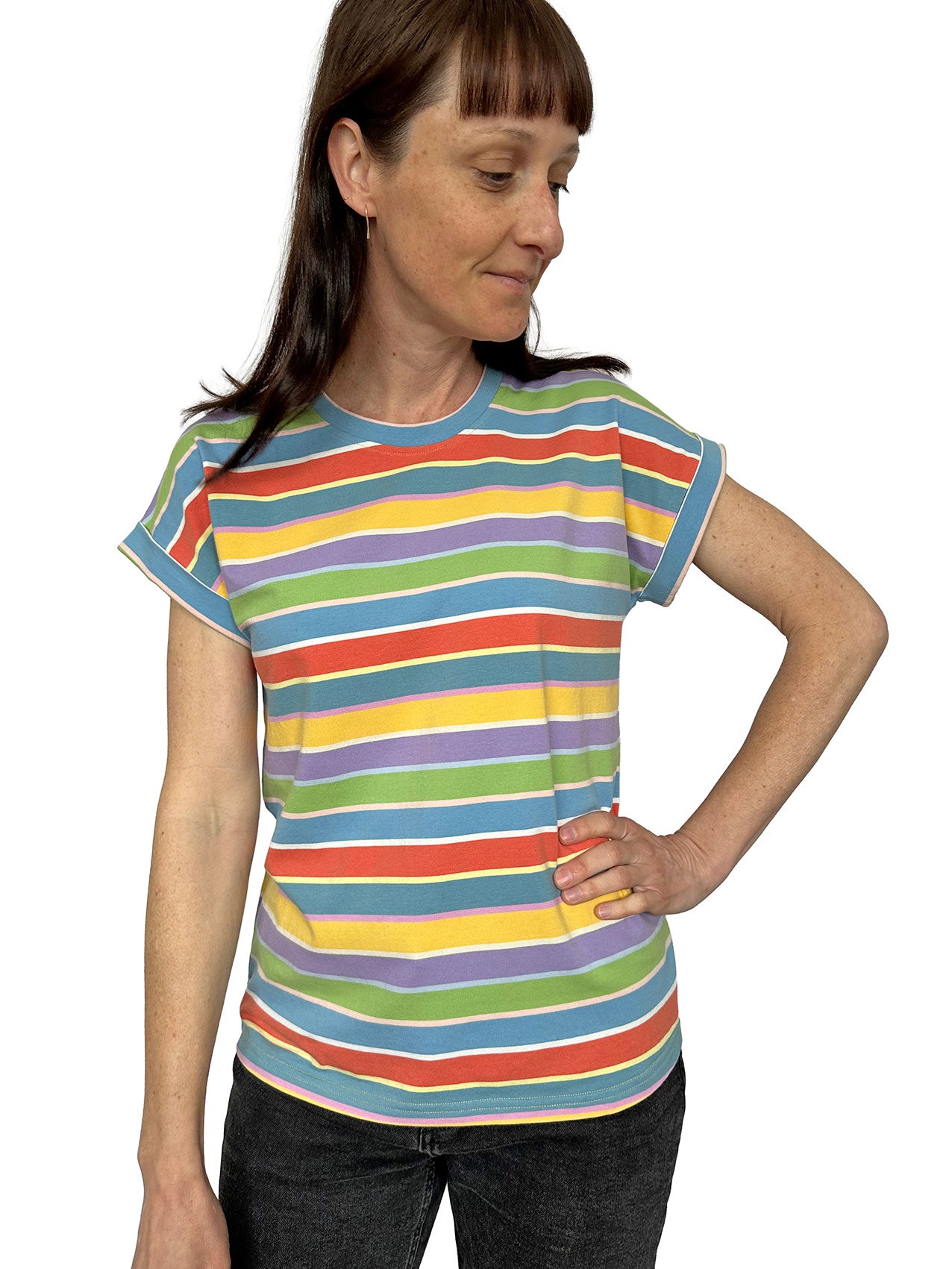 Coming Soon! Staple Tee - Multi Stripe
